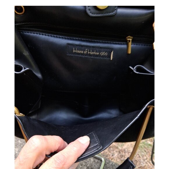 House of Harlow Black Faux suede Hand held or shoulder bag - Picture 7 of 7